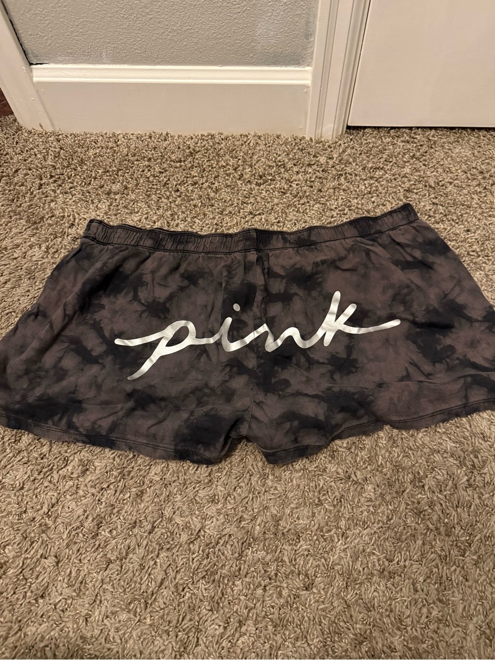 PINK Victoria's Secret Tie-Dye Boxer Shorts